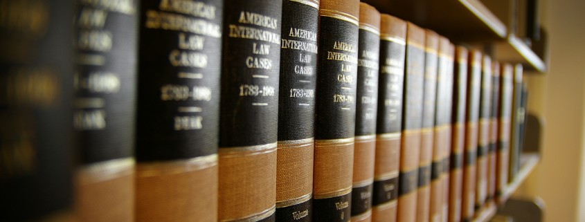 Law books