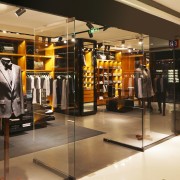 modern fashion shop storefront and showcase